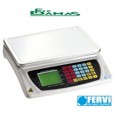 BILANCIA ELETTRONICA DIGITALE CONTAPEZZI RICARICABILE FERVI ART. B004/7